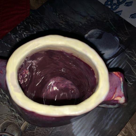 Pottery Teapot-Unusual Design - Picture 3 of 7